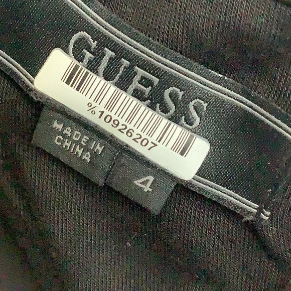 Guess Strapless Dress with Gold Accents - Picture 4 of 4